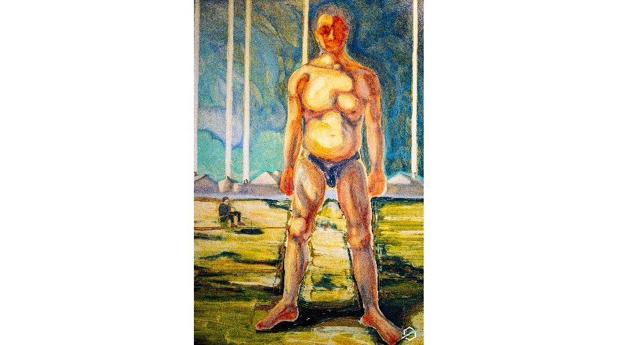 The swimmer 